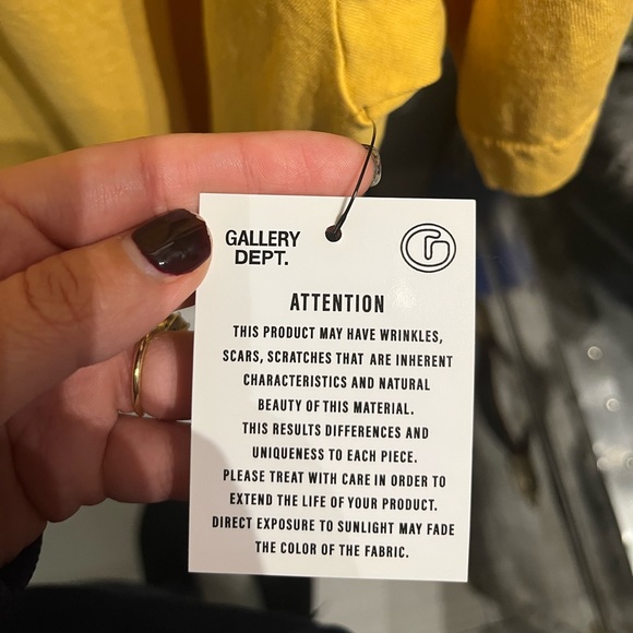 Gallery Dept Tshirt NWT - Picture 4 of 6